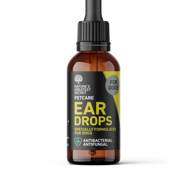 Natures Greatest Secret - Wholesale Pet Supplement - Dog - Cleansing Colloidal Silver PetCare Ear Drops for Dogs 30ml