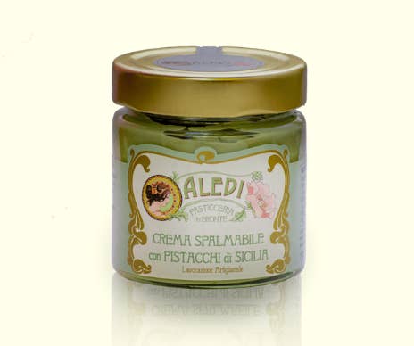 Aledi Bronte - Vente Beurres de noix - Crème de pistache de Sicile - 90 g