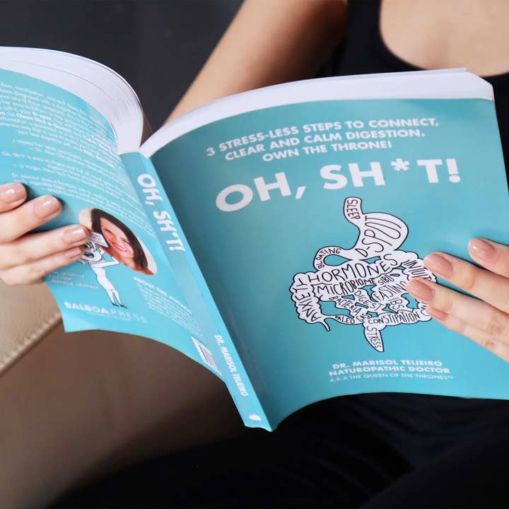 Queen of the Thrones - Wholesale Book - Adult - OH, SH*T by Dr. Mariosl Teijeiro, ND (inactive)