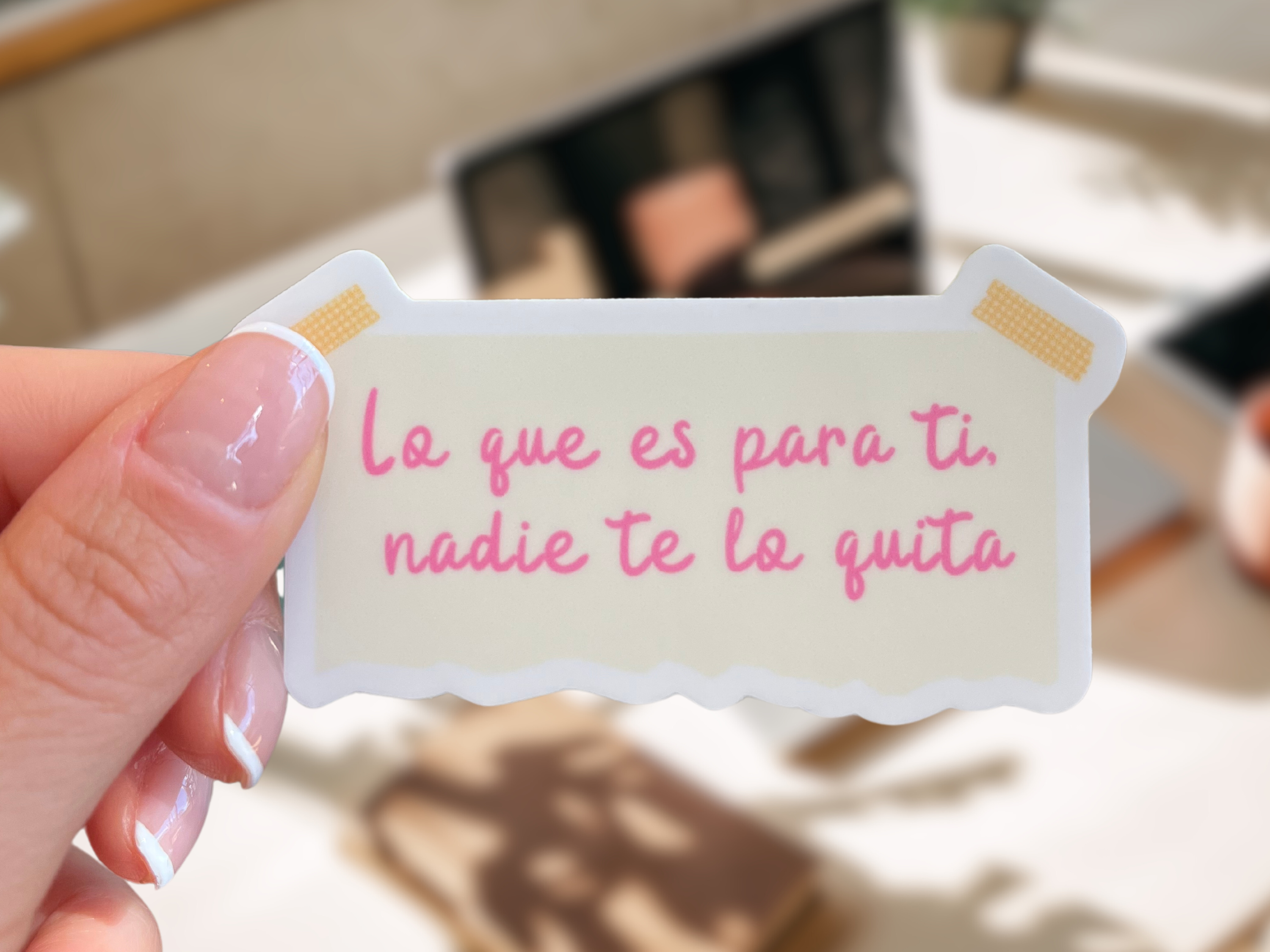 Things in Spanish - Wholesale Sticker - Para Ti Sticky Note Sticker1