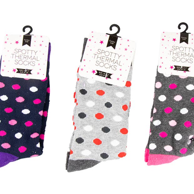 Calcetines térmicos textiles Spotty para venta al por mayor de 360Direct