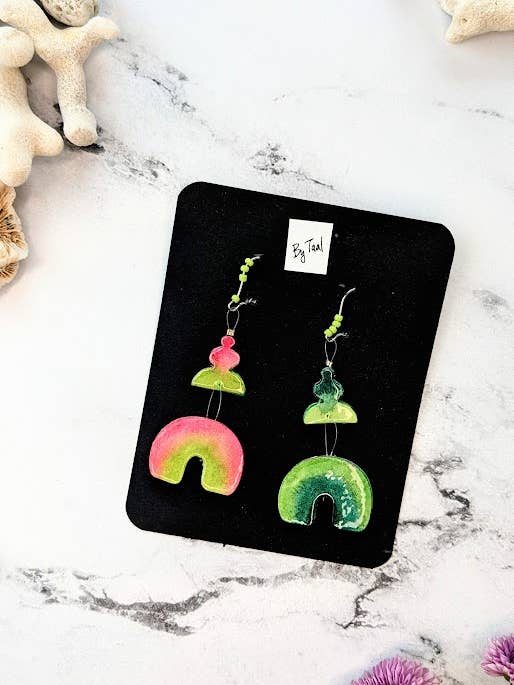 Petal - Pendientes ligeros, reversibles y llamativos para venta al por mayor de By Taal