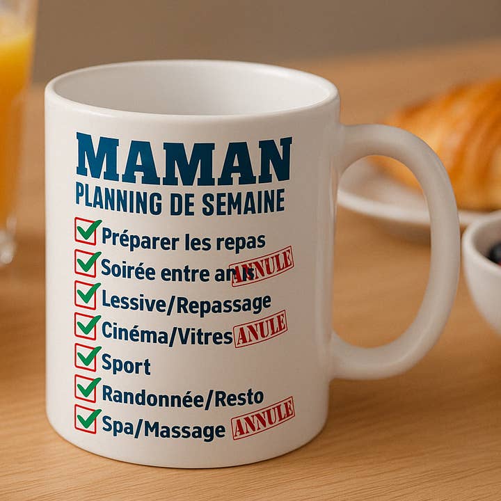 MUG - Planning Maman for wholesale by CALLVIN EU