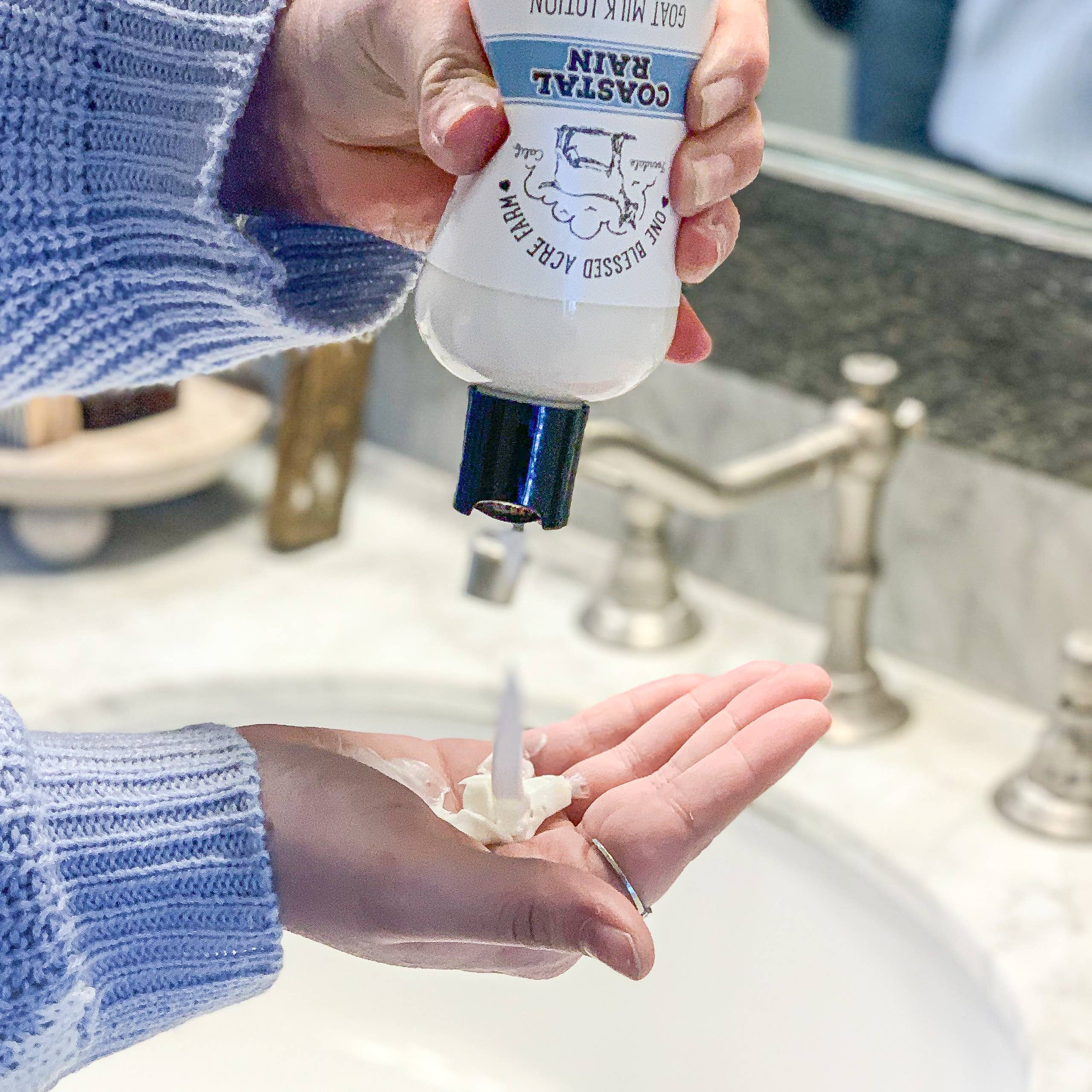 One Blessed Acre Farm - Vendita all'ingrosso Crema/lozione corpo - Lozione al latte di capra allo zenzero5