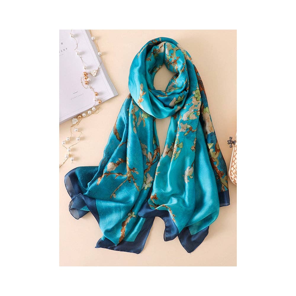 Sheer Trend - Vendita all'ingrosso Sciarpa - Donna - Scialle e sciarpa con spacco ricamati originali4