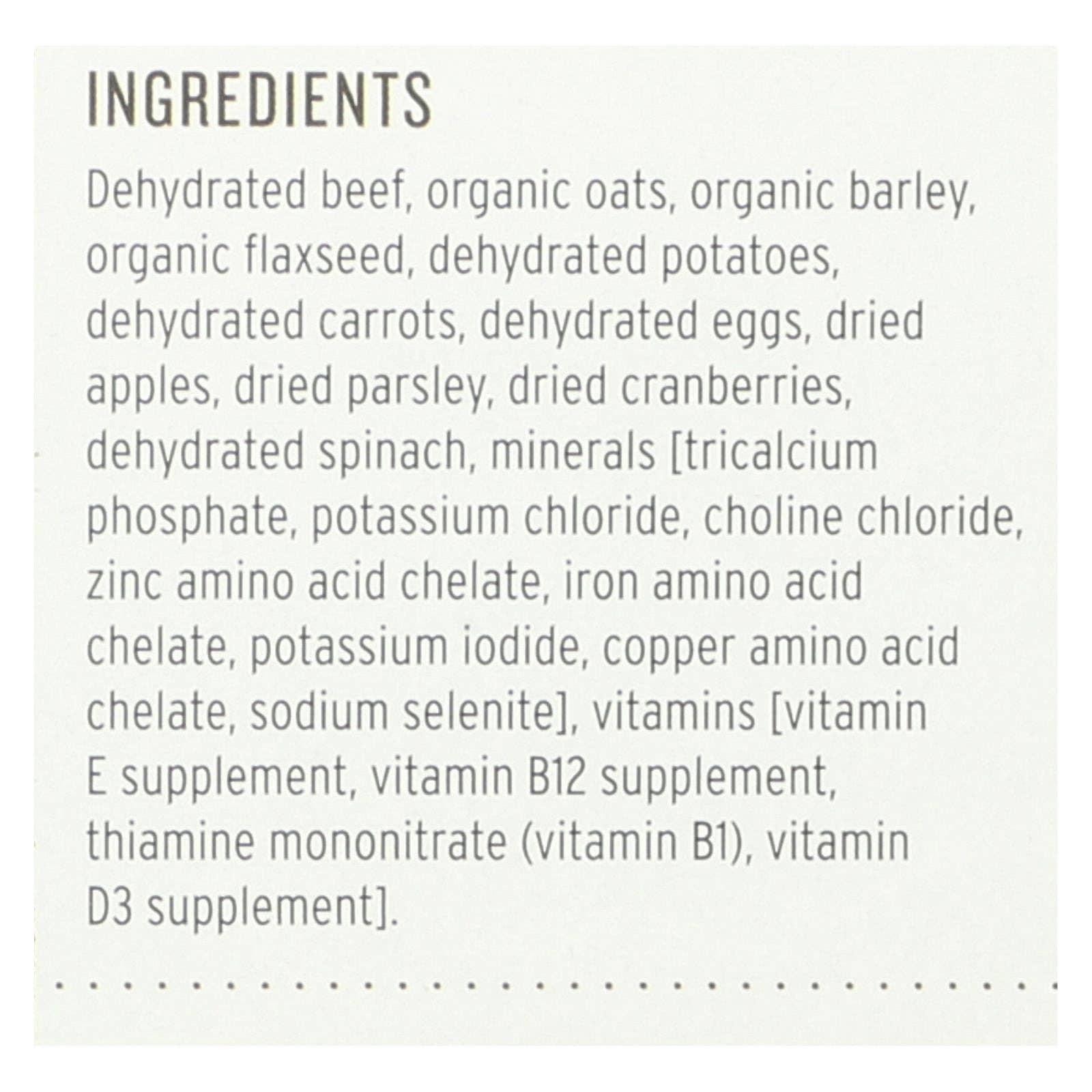 Ware Spark - Wholesale Pet Food - Dog - The Honest Kitchen - Dog Food - Whole Grain Beef Recipe - Case Of 6 - 2 Lb.1