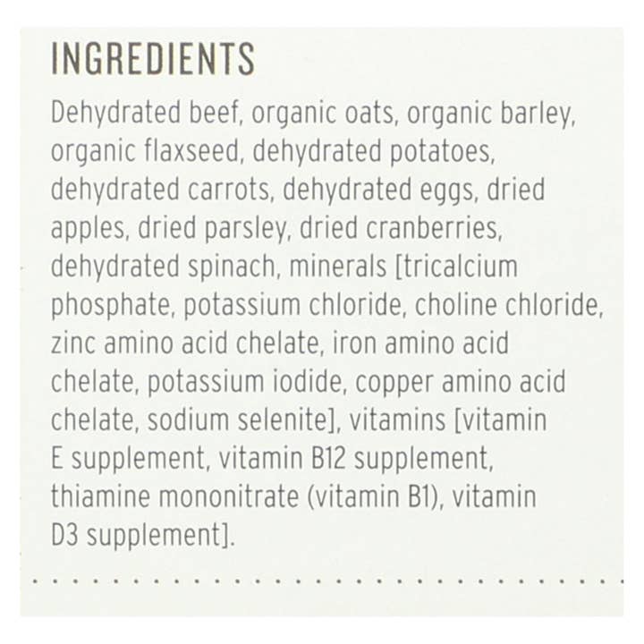 Ware Spark - Wholesale Pet Food - Dog - The Honest Kitchen - Dog Food - Whole Grain Beef Recipe - Case Of 6 - 2 Lb.1