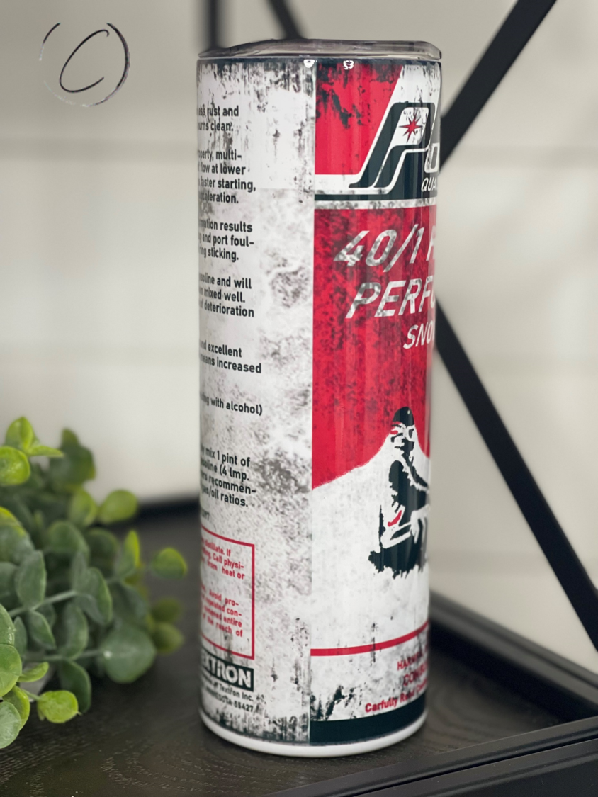 CMD Wholesale - Vente Gourde/bouteille isotherme - Huile de motoneige haute performance 20 oz Gobelet maigre2