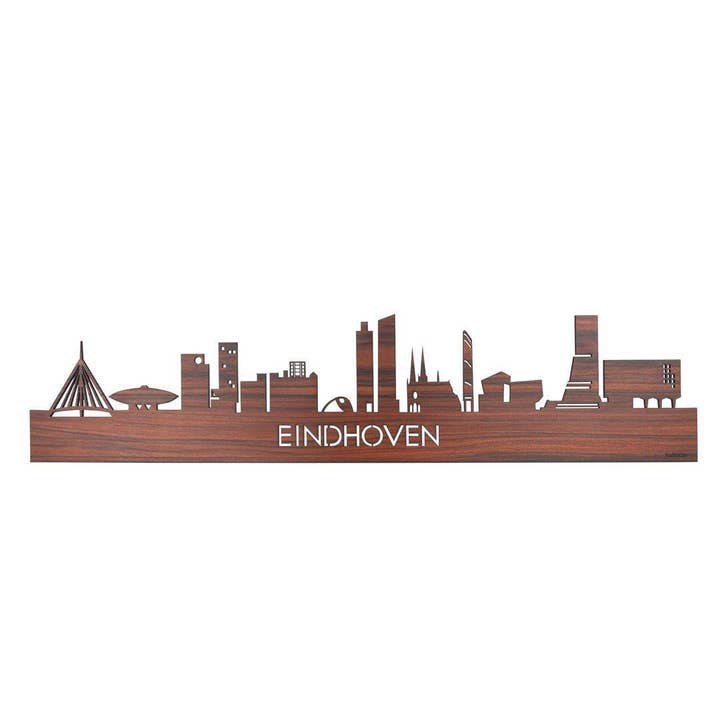 Skyline Eindhoven Rosewood för wholesale av WoodWideCities