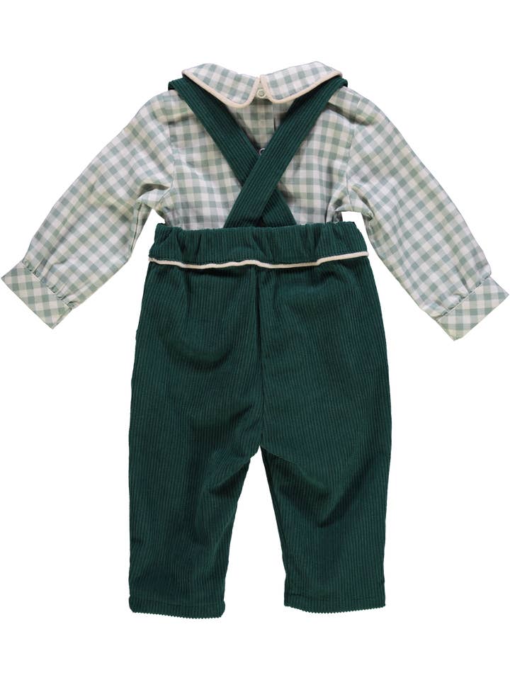 Piccola Speranza - Wholesale Overalls - Kids - Conjunto com calça menino1