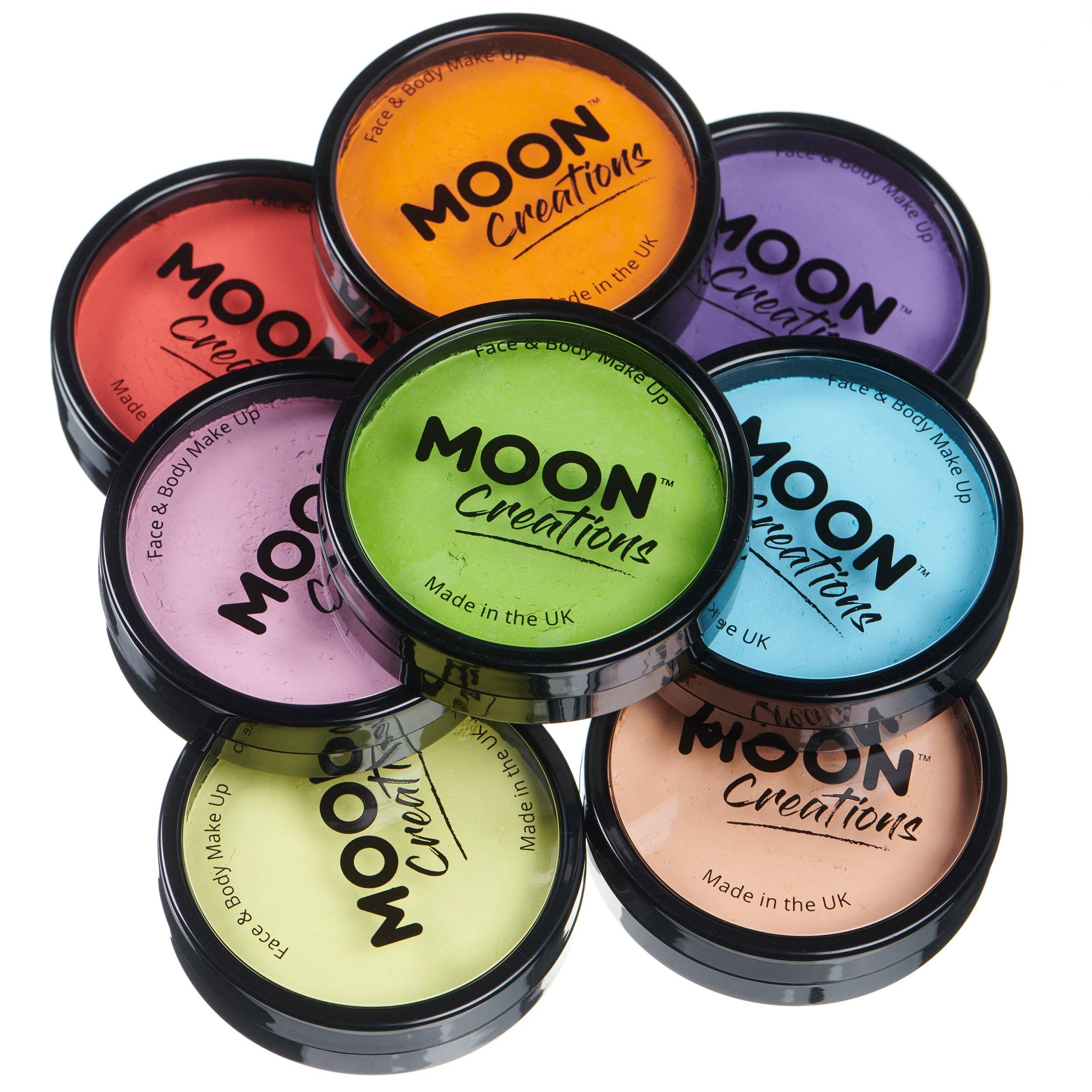 Moon Makeup - Vente Palette de maquillage pour le teint - Pots de maquillage professionnel pour visage Pro Face Paint41