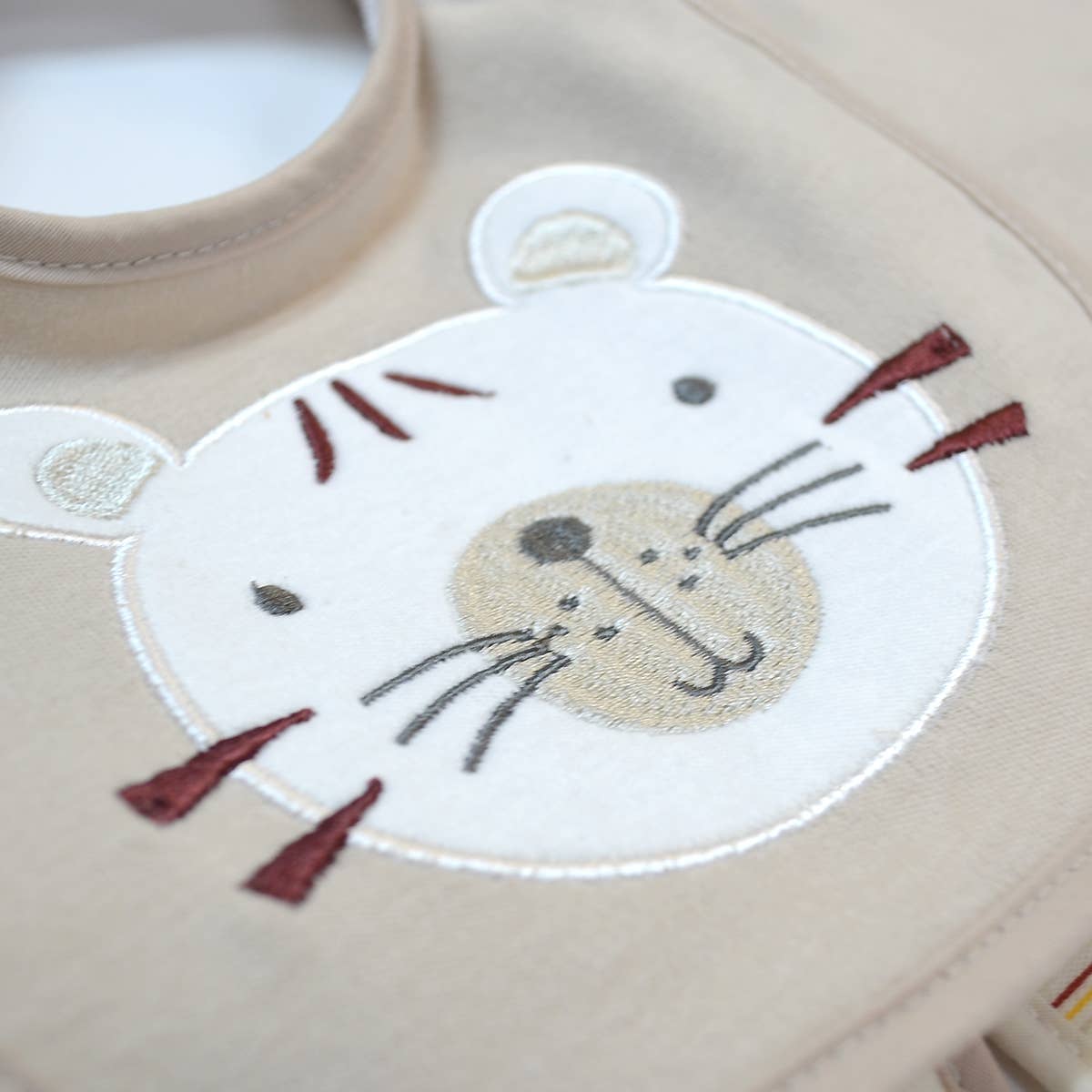 Lollipop Dreams - Wholesale Bib - Baby - 5 Pack Soft Cotton Poly Embroidered Baby Bibs 3