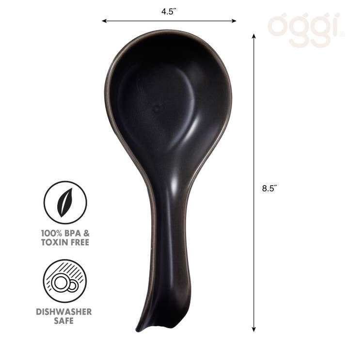Oggi - Wholesale Spoon Rest - Spoon Rest Ceramic (8.5" x 4.5")20