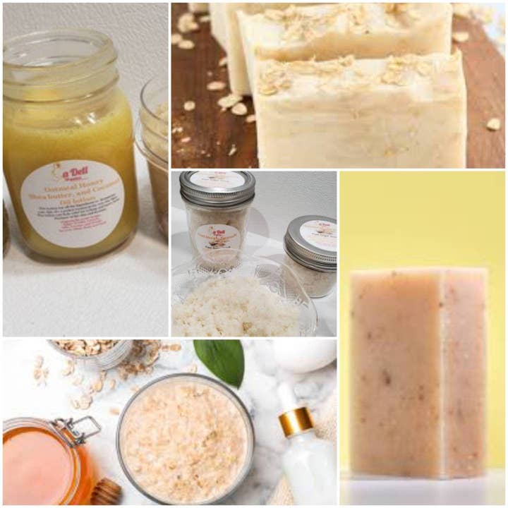 Oatmeal Gift Basket for wholesale by Ladell Organics