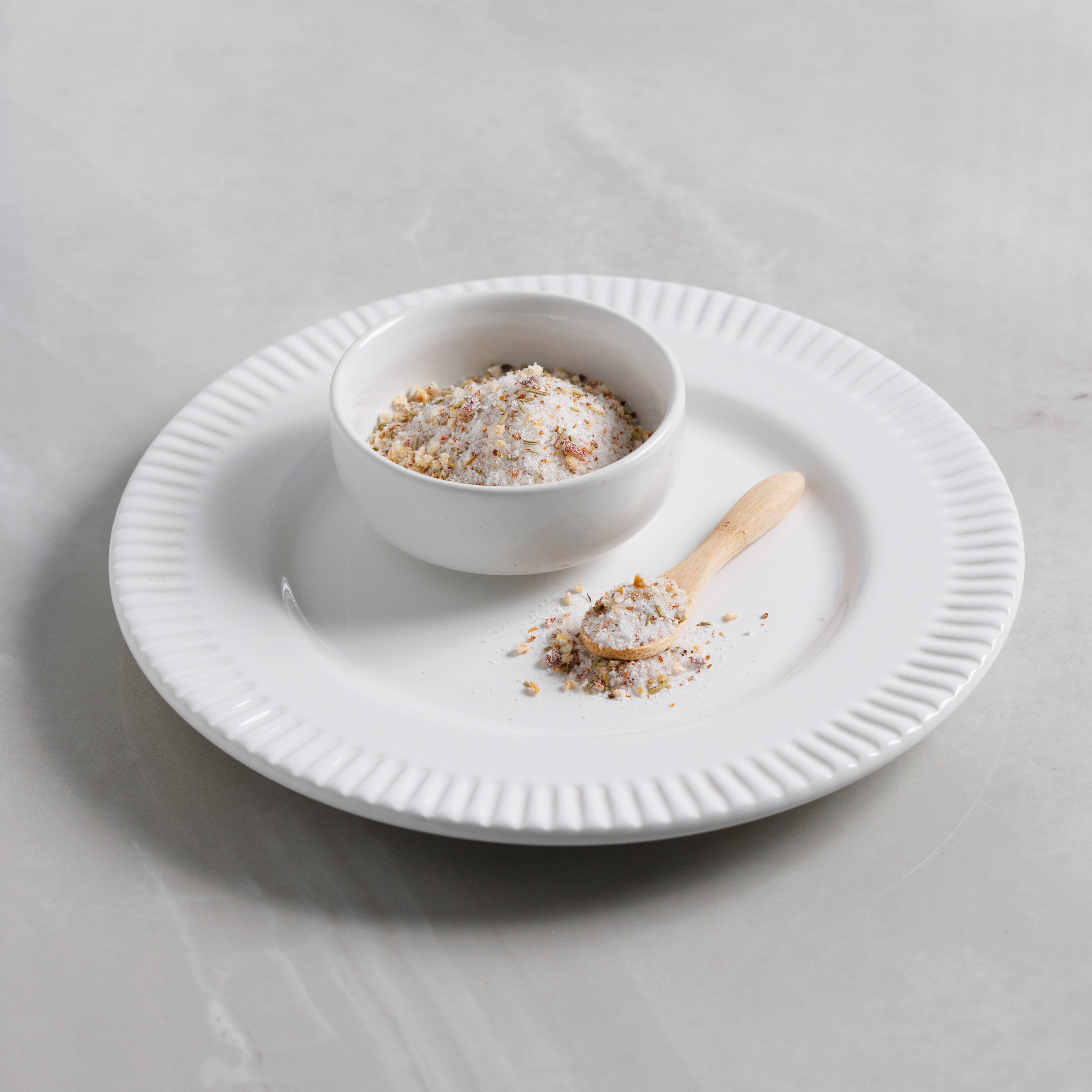 Salt Sisters - Wholesale Salt - Hand-Blended Infused Sea Salt - Lemon Rosemary Garlic -3.3oz1