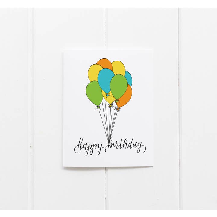 Tarjeta de Globos de Cumpleaños para venta al por mayor de Phillips Designs