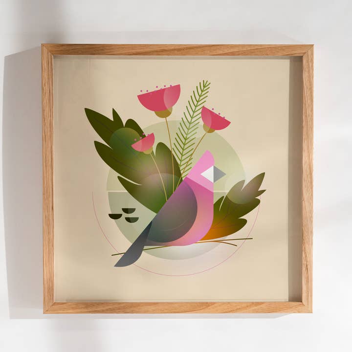 Birds Of The World - Cockatoo for wholesale by Ameesha Lee Illustration