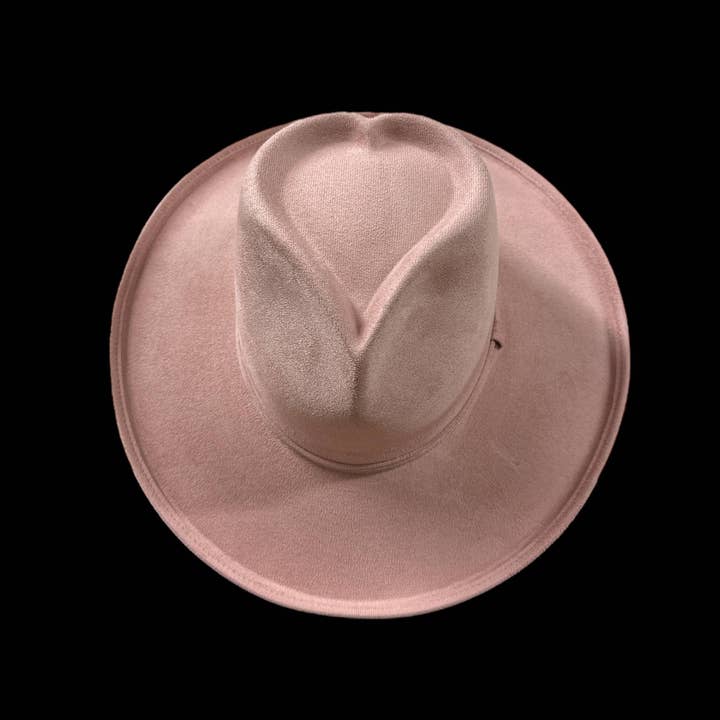 Nati Natash - Wholesale Fedora - Unisex - Rolled Amore Vegan Suede1