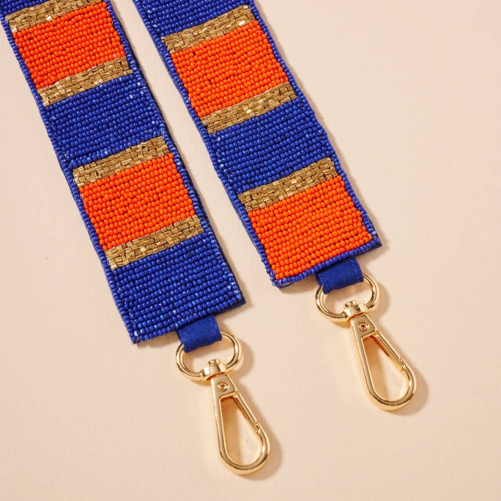 Lilla Haven - Wholesale Bag Strap - Women's - Striped Seed Beaded Bag Strap9