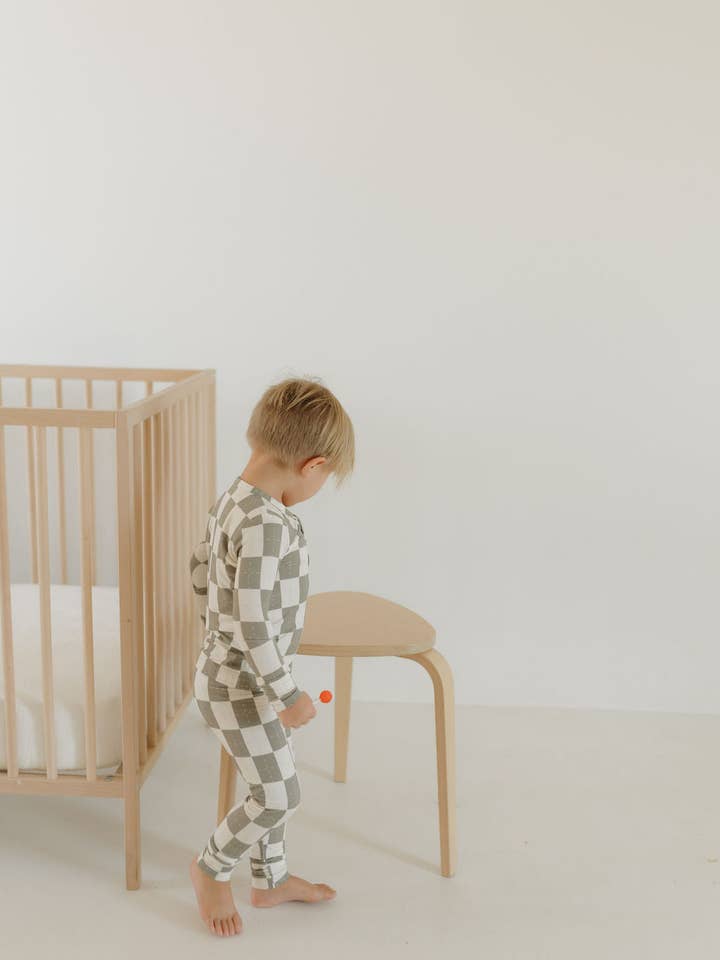 Forever French Baby - Wholesale Sleepwear Set - Kids - Bamboo Two Piece Pajamas | Oat & Sage7