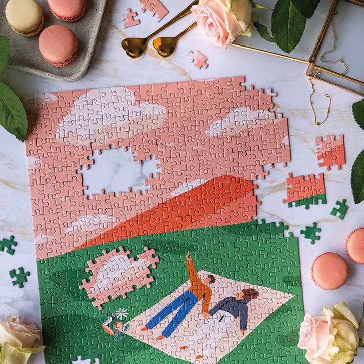 Maison Joliette - Wholesale Puzzle - Adult - Love is in the air 500 piece jigsaw puzzle6