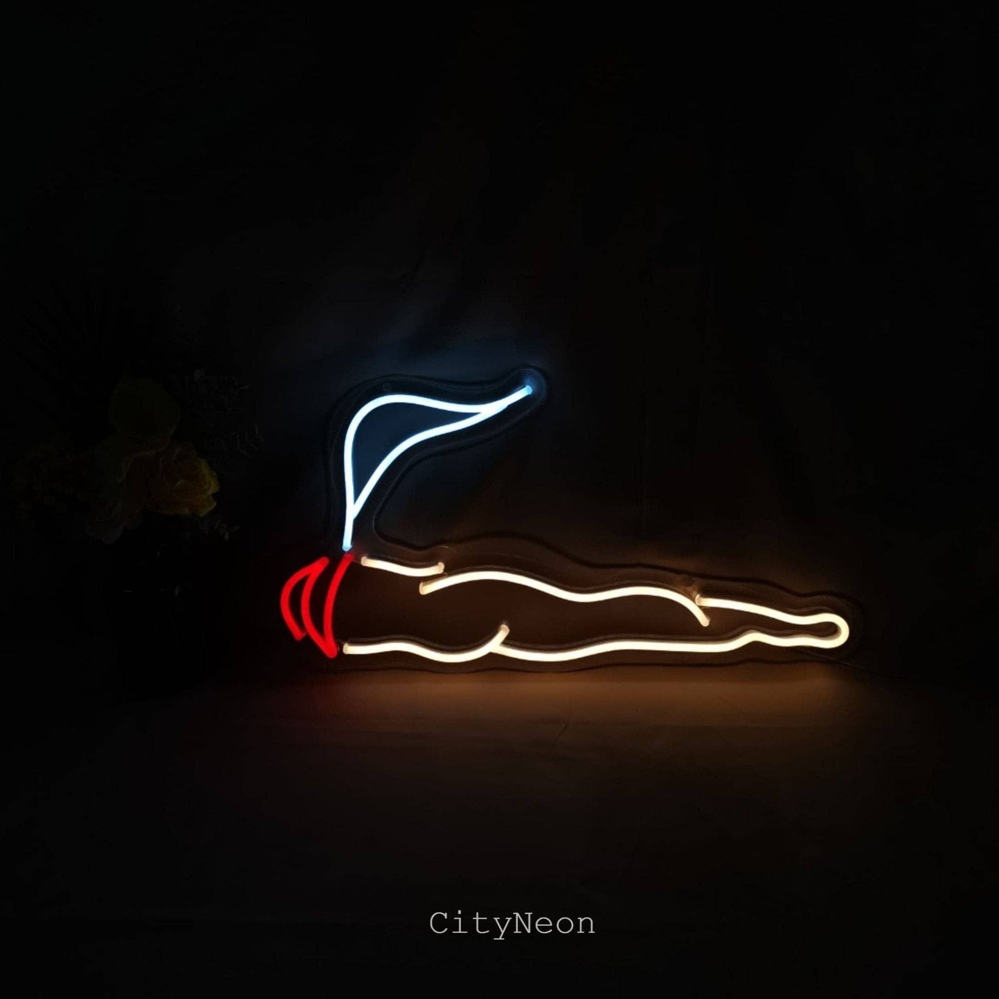 CityNeon - Vente Enseignes néon - Enseigne au néon en forme de joint - Décoration de boutique de fumeurs, décoration de dispensaire5