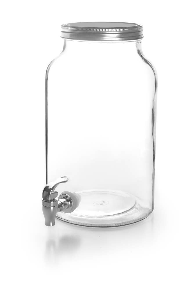 LACOR MENAJE PROFESIONAL S.L. - Vendita all'ingrosso Dispenser di bevande - Boccione dosatore in vetro di alta qualità da 5,5 L con rubinetto integrato1