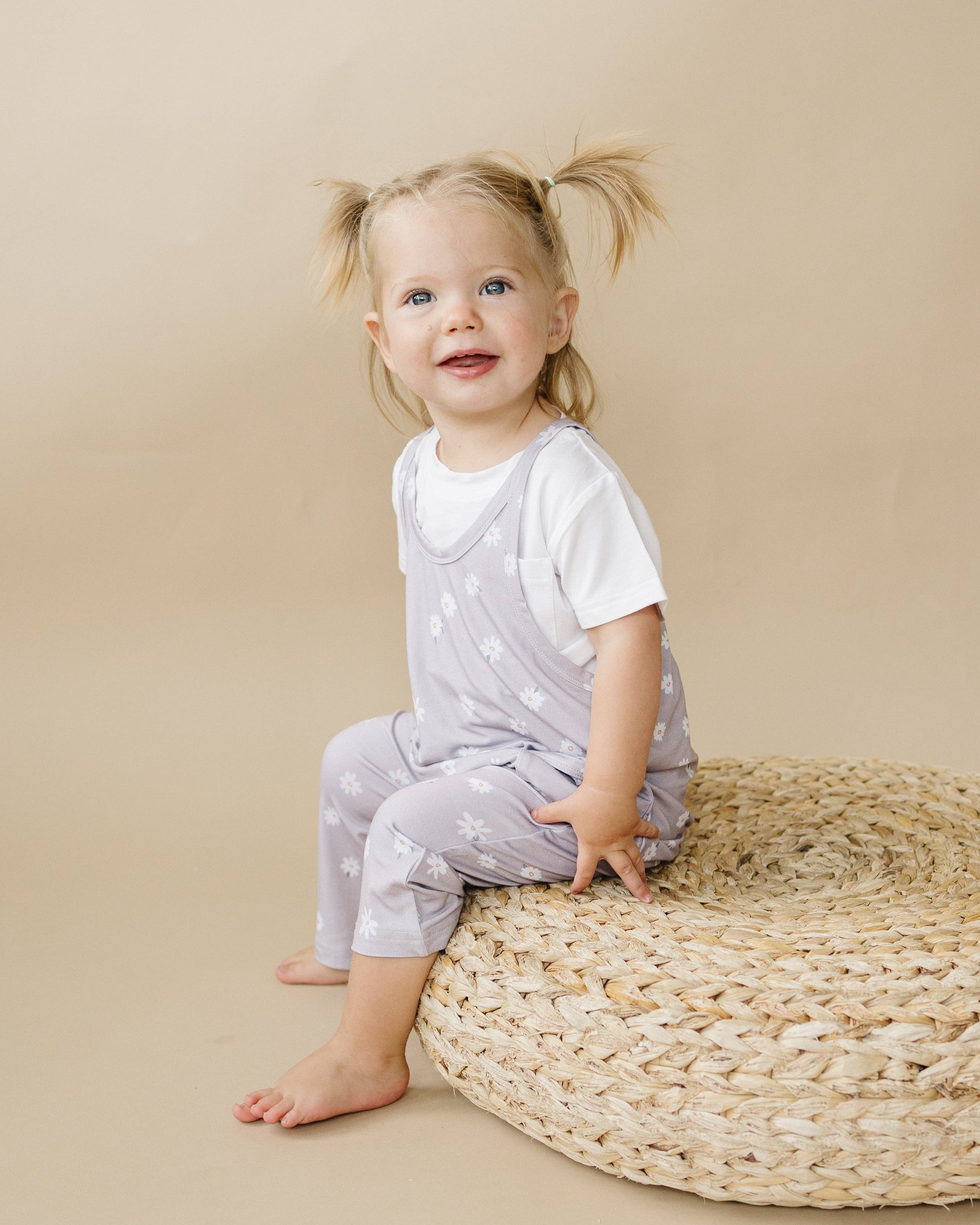 Little Joy Co. - Wholesale Jumpsuit - Baby - Bamboo Tank Romper - Girls Baby Toddler Outfit Clothing9