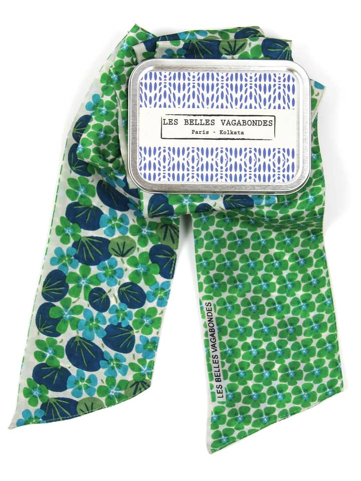 Grön Kronblad Pannband för wholesale av Les Belles Vagabondes