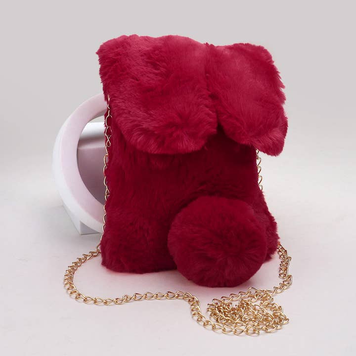 Sensibling Corp. - Wholesale Crossbody bag – Women's - Faux Fur Bunny Clutch / Crossbody Bag9