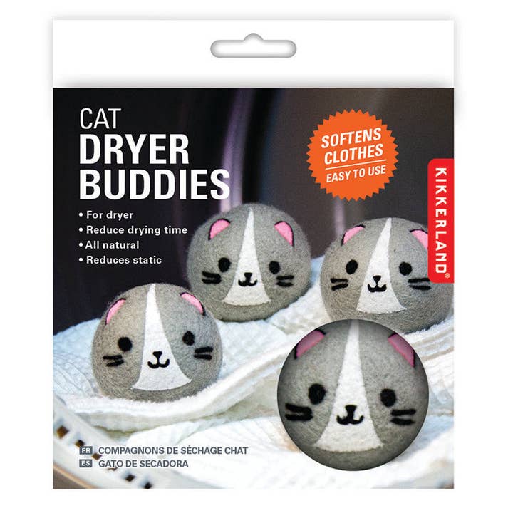 Cat Dryer Buddies for wholesale by Kikkerland Design Inc
