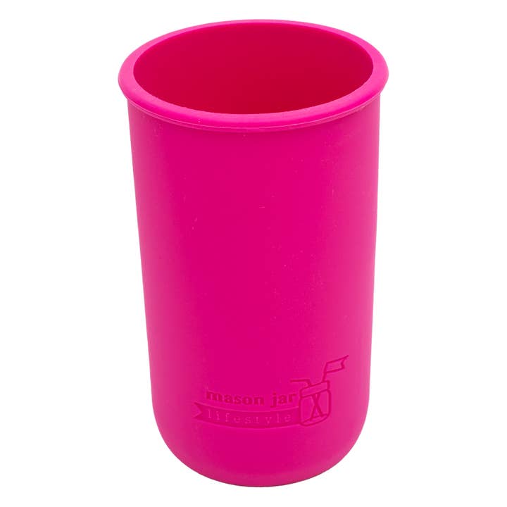 Mason Jar Lifestyle - Wholesale Drink Huggers & Koozies - Silicone Sleeve for Pint & a Half 24oz Ball Mason Jars15