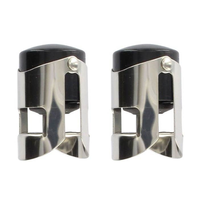 Set of 2 Fackelmann Bar Concept champagne stoppers for wholesale by Zenker