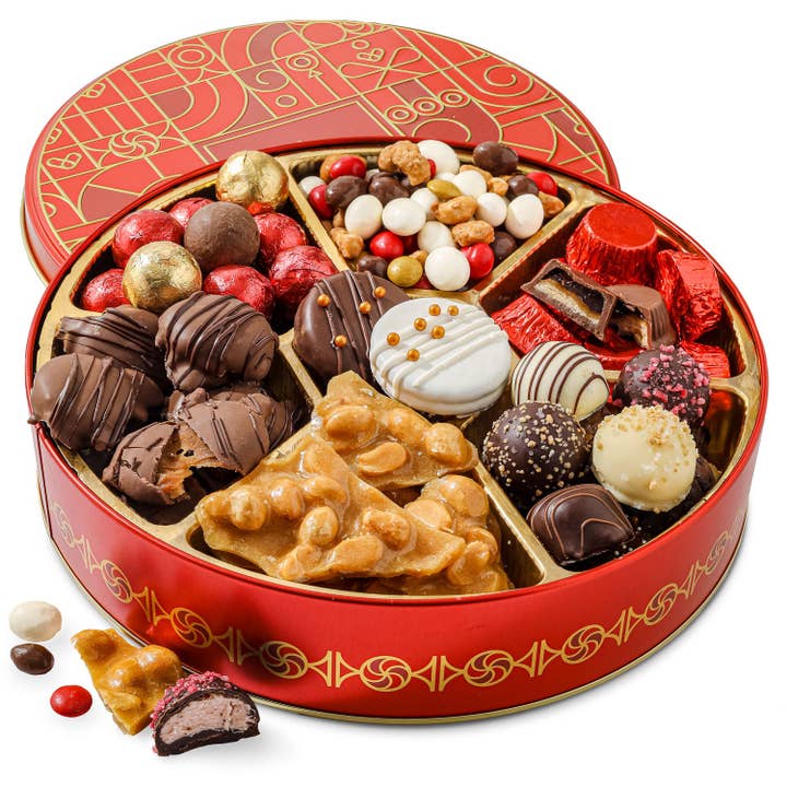 Bonnie & Pop - Wholesale Food Gift Basket - Festive Gourmet Sweets Collection