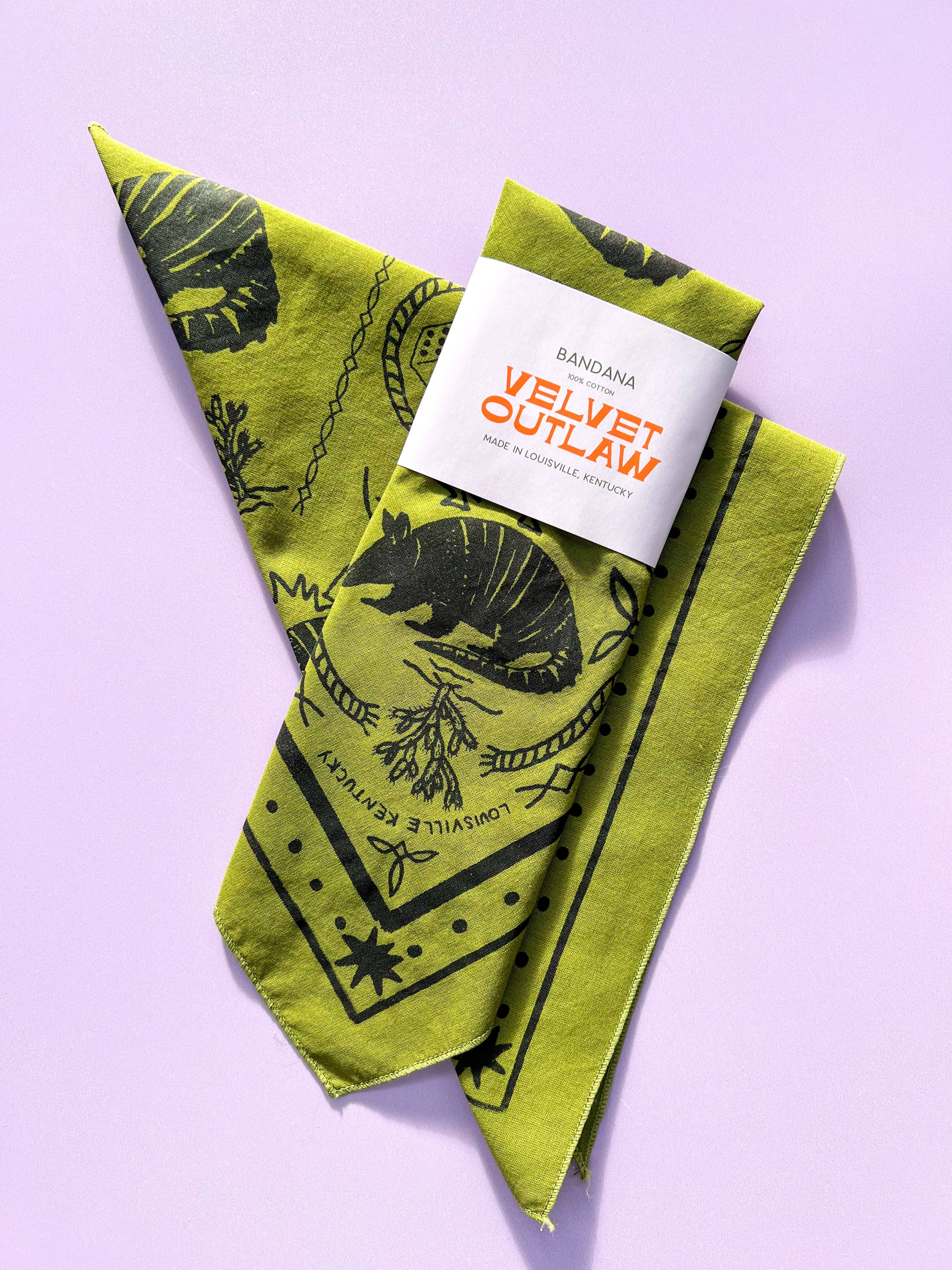 Velvet Outlaw - Wholesale Bandana - Unisex - Triangle Armadillo Bandanas - Multiple Colors4