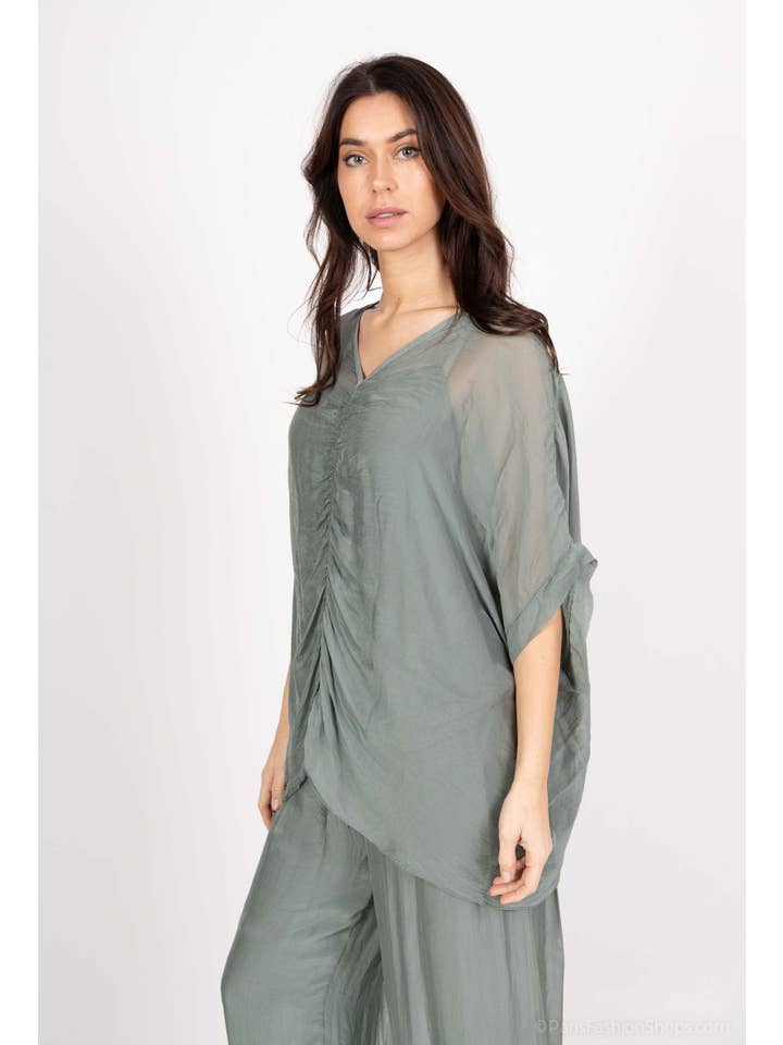 Shyloh - Wholesale Tunic - Women's - Silk Top 5049021
