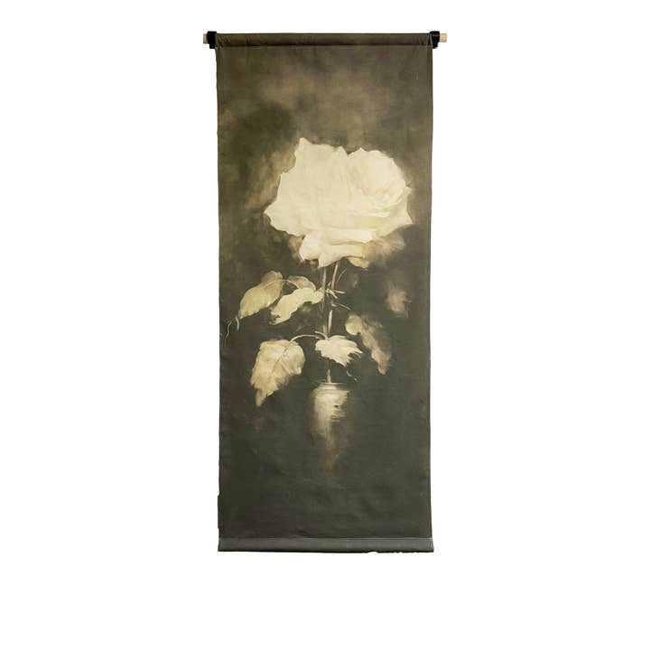 3'x6' Canvas Scroll - Rose 1 for wholesale by Brayden and Brooks