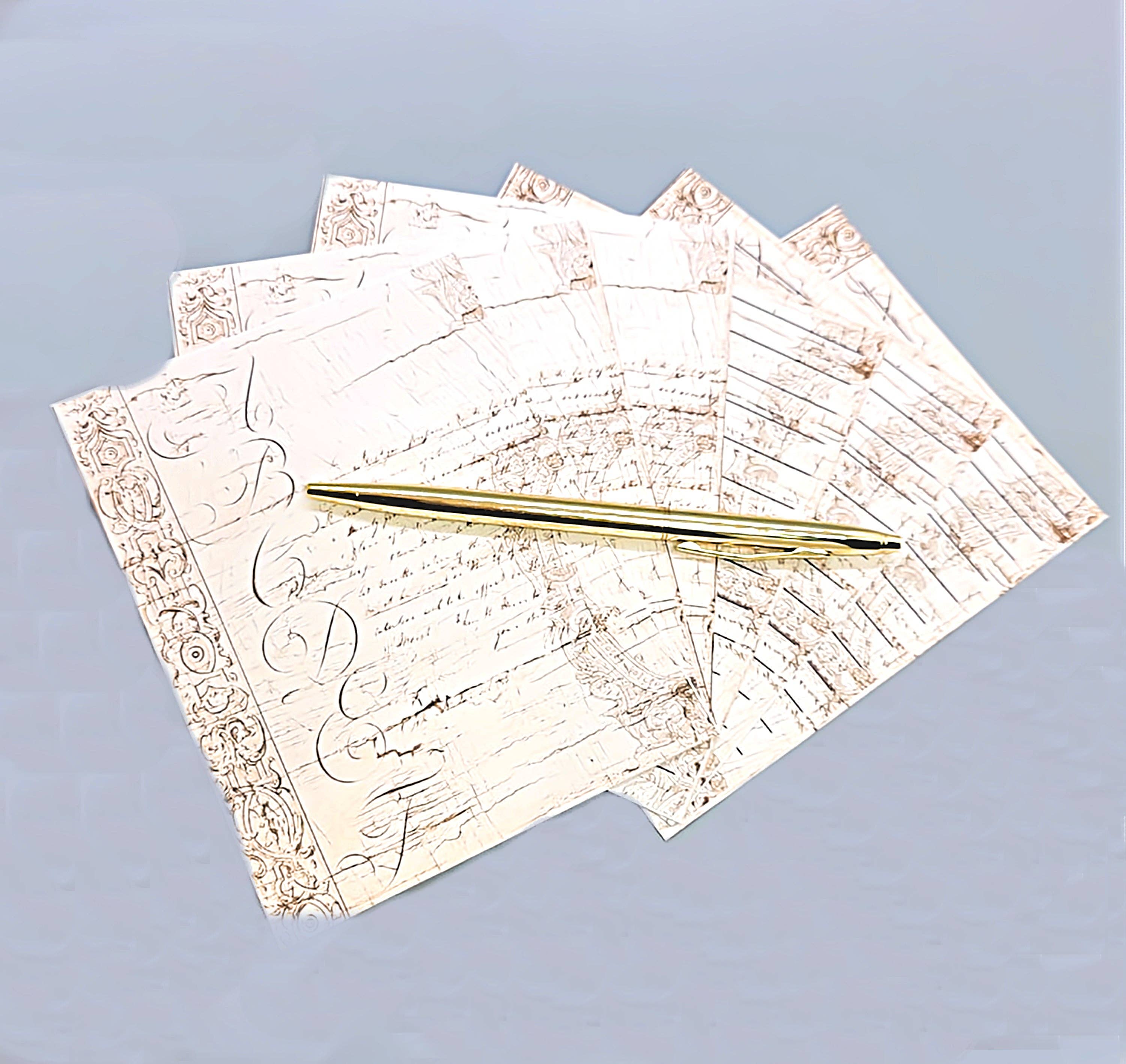 Chic Brico - Wholesale Stationery/Notecard Set - 42-Pc Stationery Gift Box Set w/Desk Organizer, Ivory & Lace2