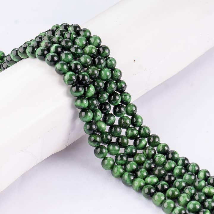 Soothing Crystals Beads – wholesale Beads – Crystal Beads |Tiger Cats Eye Green| Healing Gemstone Beads9