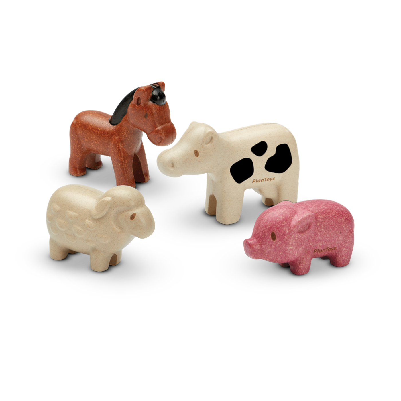 PlanToys - Wholesale Toy Set - Kids - Farm Animals Set1