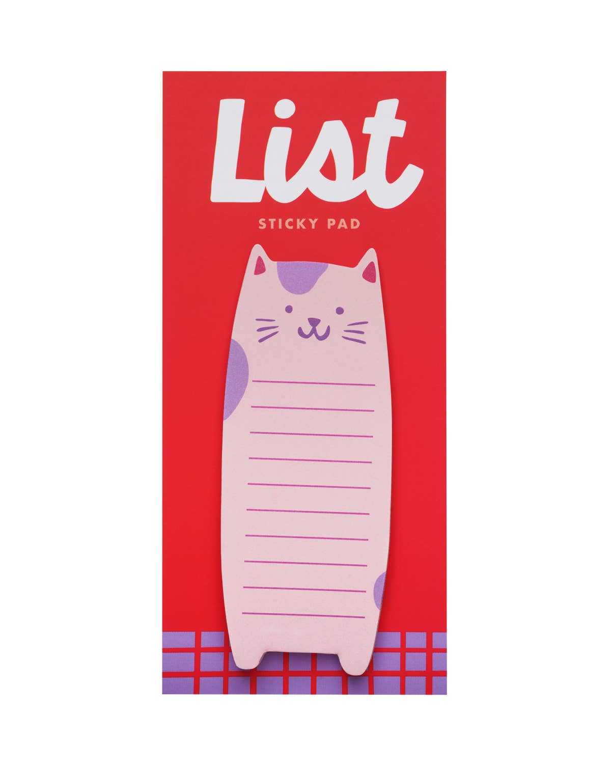 Girl of All Work - Wholesale Sticky Notes - Cat List Pad0