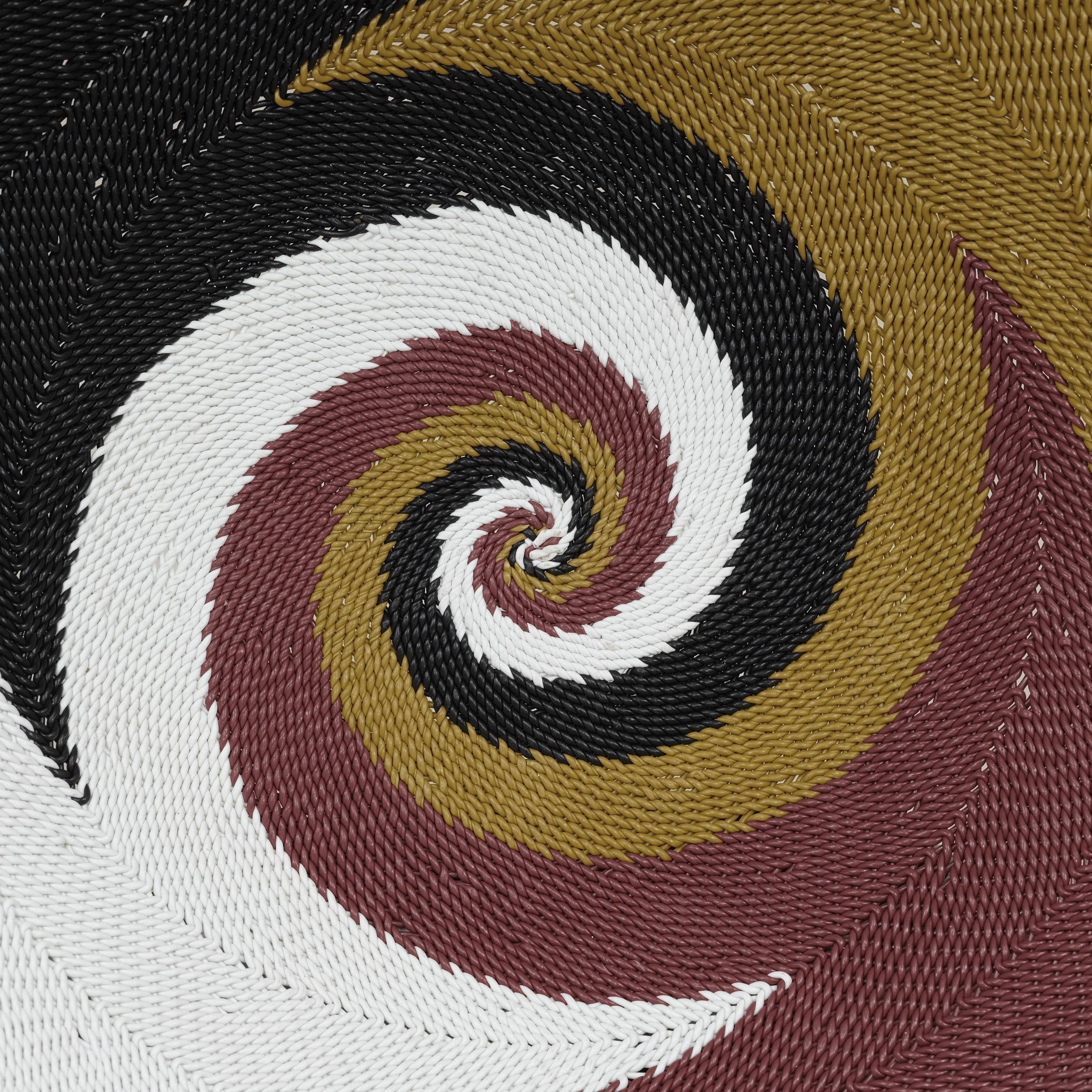 AS'ART a sense of crafts – Prato/tigela decorativa por atacado – Tigela de fio de telefone trançado, cores Mix&Glow2