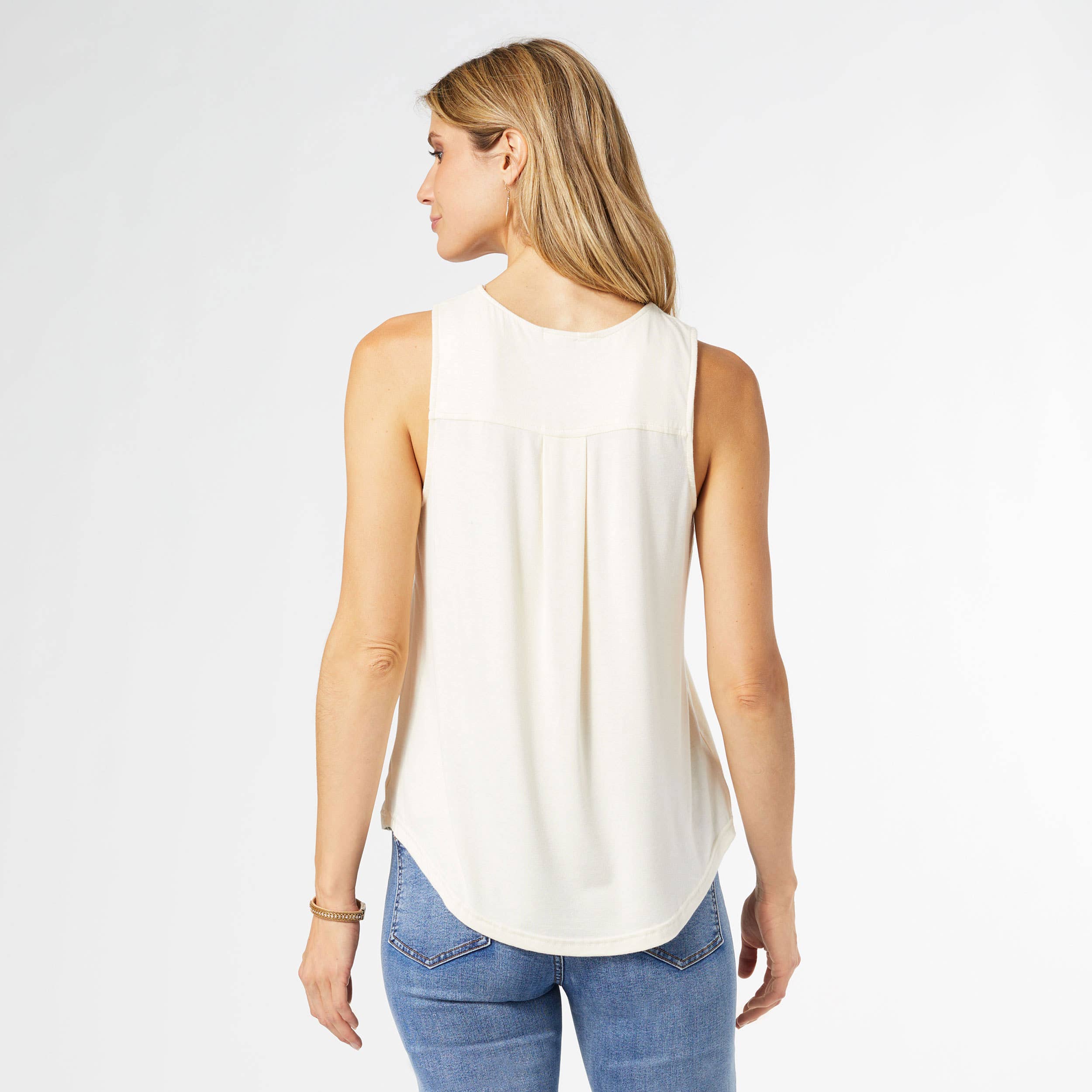 COCO + CARMEN - Wholesale Tank Top - Women's - Erin Pleat Back Tank10