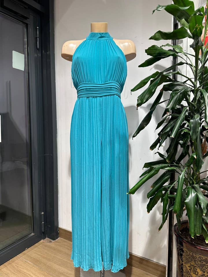 LORIANE - Wholesale Jumpsuit - Women's - 10716 one size pleated jumpsuit