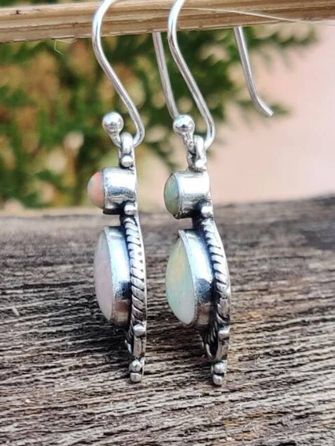 Vintage Boho Crystal Metal Earrings SP317 for wholesale by UNISHE