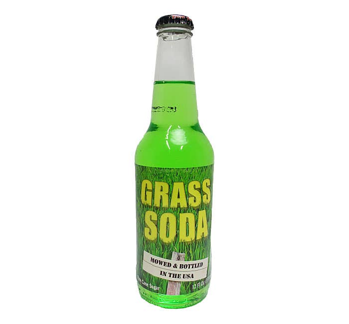 iSweet.ca - Wholesale Soda/carbonated drink - (S5-02) Beverage-Glass Bottle-GRASS SODA 12oz x24 units
