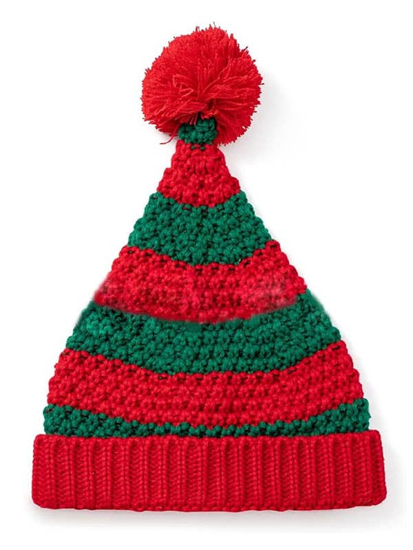 ( #070 ) CHRISTMAS THEME KNITTED SANTA HAT for wholesale by Jewelry Max