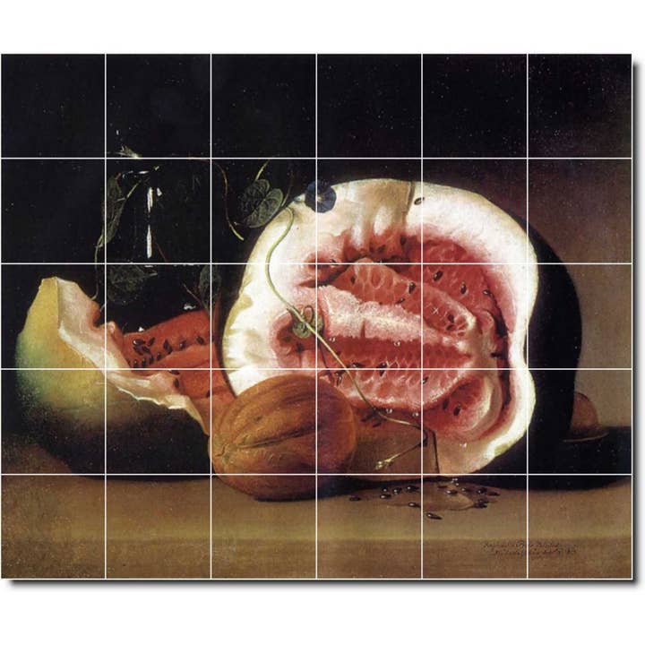 Still Life Ceramic Tile Mural PT06673 for wholesale by Picture-Tiles.com