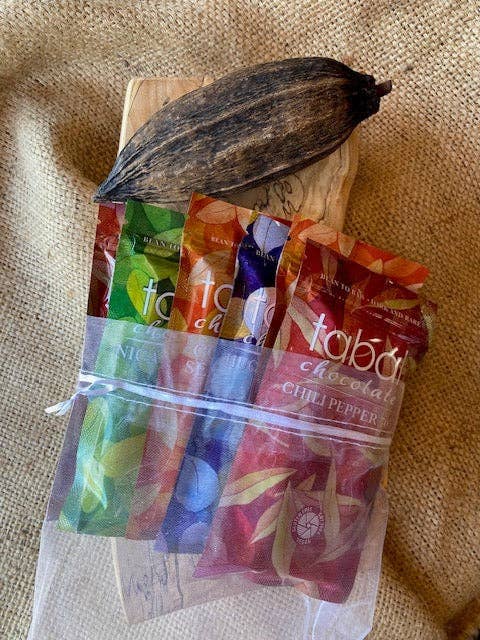 TWO OUNCE BAR GIFT PACK (6 BARS) for wholesale by Tabal Chocolate