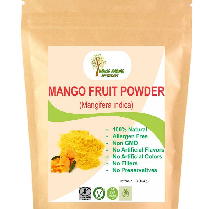 indus farms superfoods - Vendita all'ingrosso Frutta secca/disidratata - Polvere di frutta mango naturale al 100% di Indus Farms